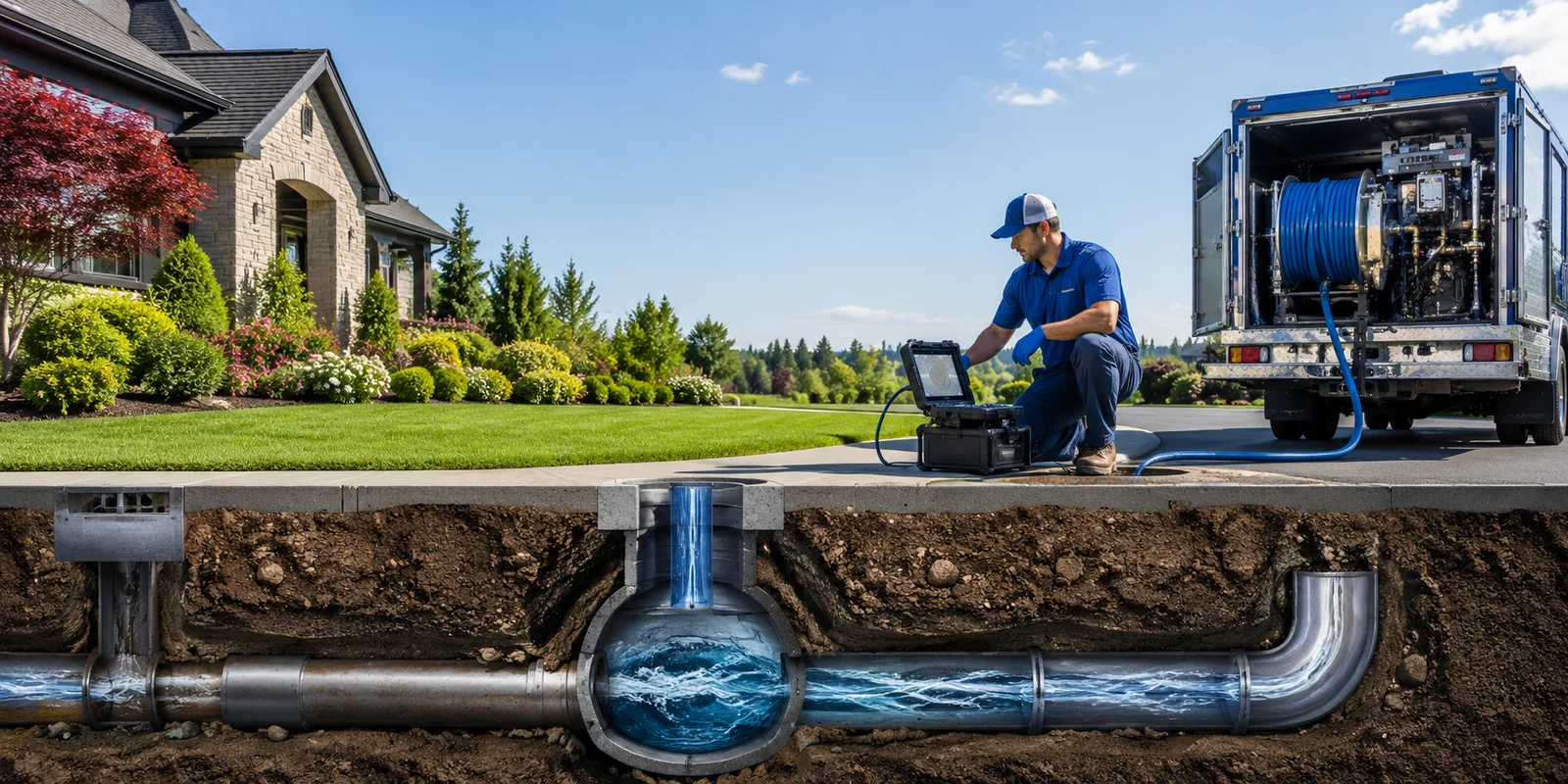 Drainage restoration information for Saint Louisville, OH
